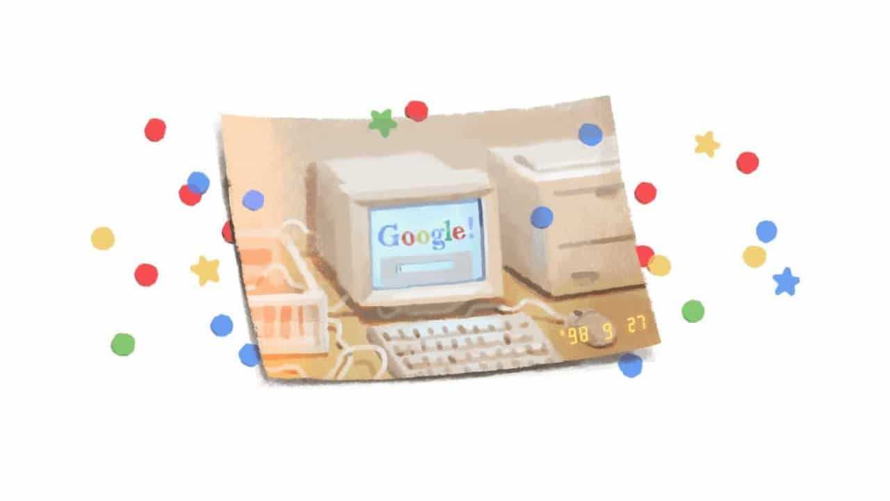 Google comemora 21 anos