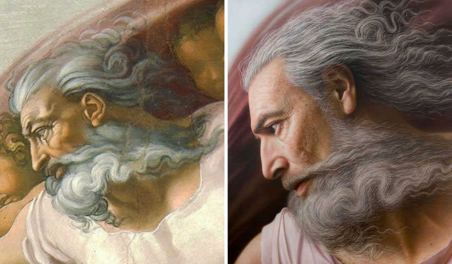 Deus de Michelangelo